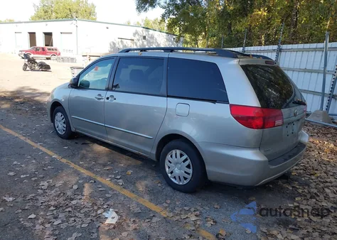 2004 Toyota Sienna Le from USA, damaged, VIN 5TDZA23C44S113846